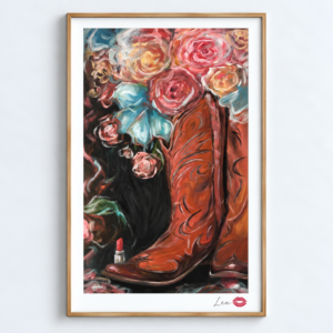 American Woman / Exclusive, Signed and Kissed Limited Edition Print