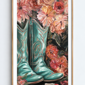 Coastal Cowgirl / Exclusive, Signed and Kissed Limited Edition Print