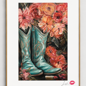Coastal Cowgirl / Exclusive, Signed and Kissed Limited Edition Print