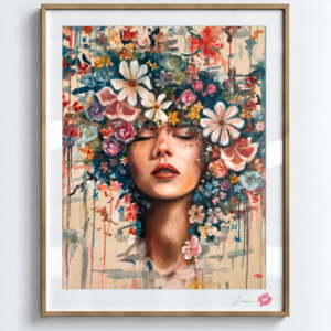 Floral Reverie / Exclusive, Signed and Kissed Limited Edition Print