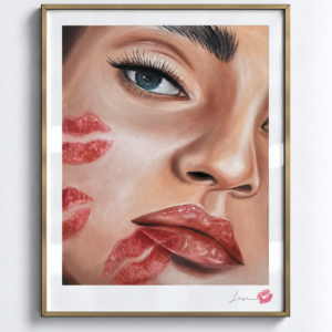 Kissed Reflections / Exclusive, Signed and Kissed Limited Edition Print