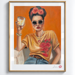 Modern Day Muse / Exclusive, Signed and Kissed Limited Edition Print