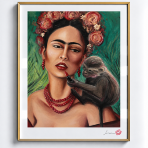 Lip Service / Exclusive, Signed and Kissed Limited Edition Print