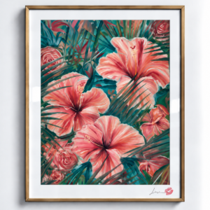 Another Day in Paradise / Exclusive, Signed and Kissed Limited Edition Print