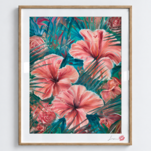 Another Day in Paradise / Exclusive, Signed and Kissed Limited Edition Print