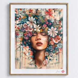 Floral Reverie / Exclusive, Signed and Kissed Limited Edition Print