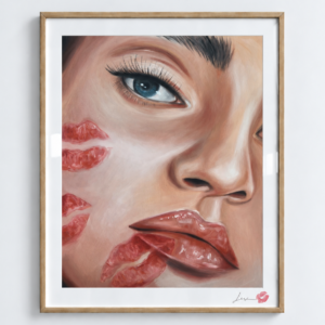Kissed Reflections / Exclusive, Signed and Kissed Limited Edition Print