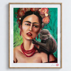 Lip Service / Exclusive, Signed and Kissed Limited Edition Print