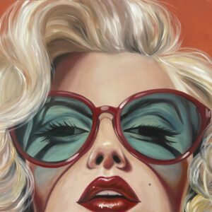 Variation #9030 of Vintage Glam Portrait / Exclusive, Signed and Kissed Limited Edition Print