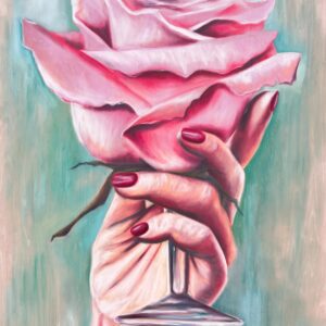 Variation #9013 of Stop and Sip the Rosé / Exclusive, Signed and Kissed Limited Edition Print