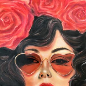 Variation #9016 of Through Rosey Heart Lenses/ Exclusive, Signed and Kissed Limited Edition Print