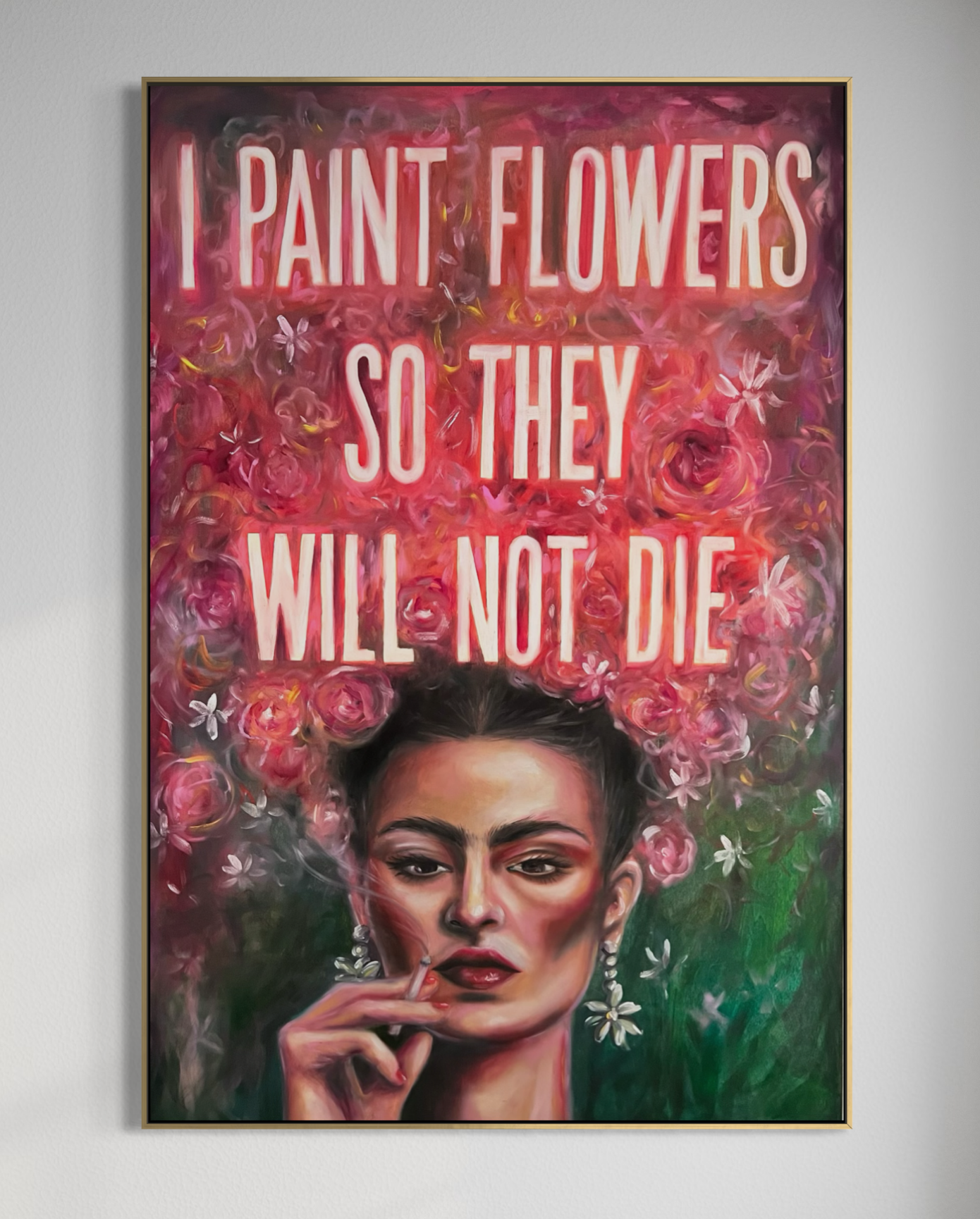 I Paint Flowers so They Will Not Die