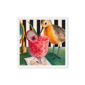 Rufa Cocktail – Colorful Cocktail Bar Wall Art / Framed Canvas