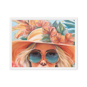Sea La Vie – Coastal Fashion Wall Art / Framed Canvas