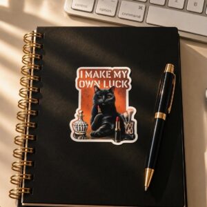 Lucky in Lipstick – Limited Edition Spooky Sticker