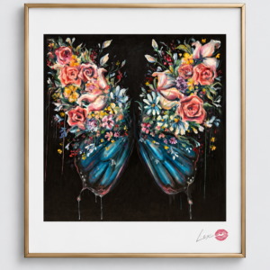 Butterfly Season / Exclusive, Signed and Kissed Limited Edition Print